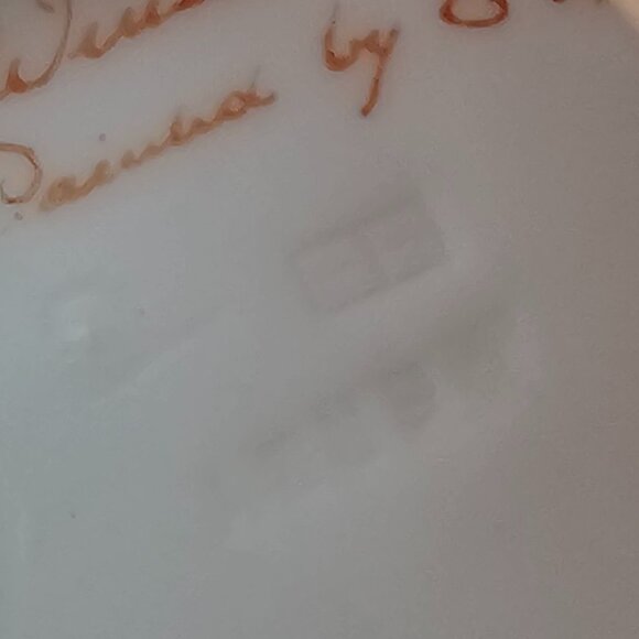 Royal Crown Derby Porcelain Landscape Plate Edwin Trowell Windsor Castle 1880s - Picture 9 of 10
